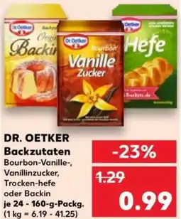 Kaufland Dr. oetker backzutaten Angebot
