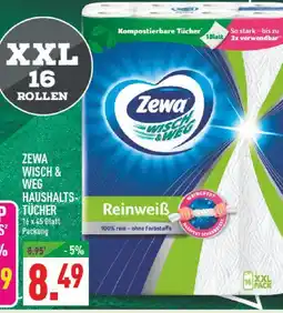 Marktkauf Zewa wisch & weg haushaltstücher Angebot