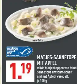 Marktkauf Matjes-sahnetopf mit apfel Angebot