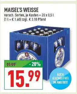 Marktkauf Maisel's weisse Angebot