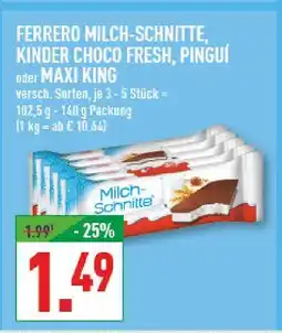 Marktkauf Ferrero milch-schnitte Angebot