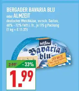 Marktkauf Bergader bavaria blu Angebot