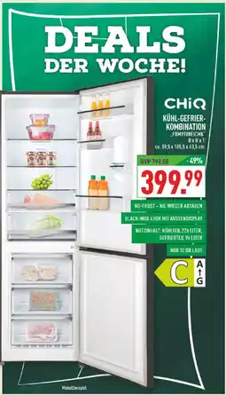 Marktkauf Chiq kühl-gefrier-kombination Angebot