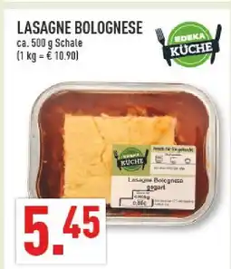 Marktkauf Edeka lasagne bolognese Angebot