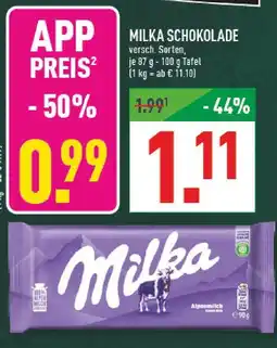 Marktkauf Milka schokolade Angebot