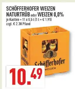 Marktkauf Schöfferhofer weizen naturtrüb Angebot