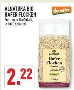 Marktkauf Alnatura hafer flocken Angebot