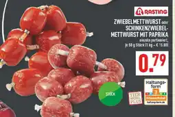 Marktkauf Rasting zwiebelmettwurst Angebot