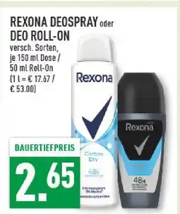 Marktkauf Rexona deospray Angebot