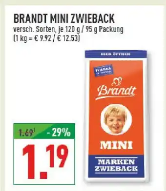 Marktkauf Brandt mini zwieback Angebot
