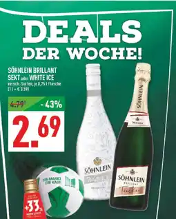 Marktkauf Söhnlein brillant sekt oder white ice Angebot