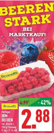Marktkauf Driscoll's him-beeren Angebot