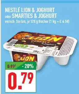 Marktkauf Nestlé lion & joghurt Angebot