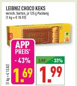 Marktkauf Leibniz choco keks Angebot