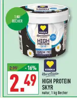 Marktkauf Edeka herzstücke high protein skyr Angebot