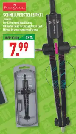 Marktkauf Faber-castell schnellverstellzirkel Angebot