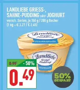 Marktkauf Landliebe grieß-sahne-pudding-joghurt Angebot
