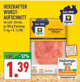 Marktkauf Herzhafter wurst-aufschnitt Angebot