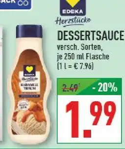 Marktkauf Edeka herzstücke dessertsauce Angebot
