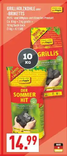 Marktkauf Profagus grillholzkohle oder -briketts Angebot
