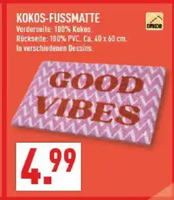 Marktkauf Kokos-fussmatte Angebot