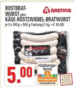 Marktkauf Rasting rostbrat-wurst Angebot