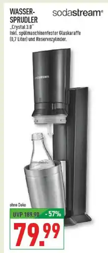 Marktkauf Sodastream wassersprudler crystal 3.0 Angebot