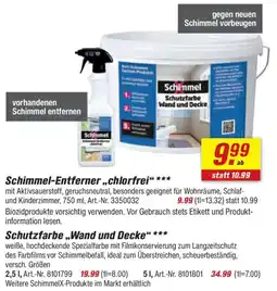toom Baumarkt Schimmel-Entferner,,chlorfrei Angebot