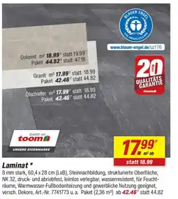 toom Baumarkt Laminat Angebot