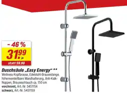 toom Baumarkt Duschsäule „Easy Energy" Angebot