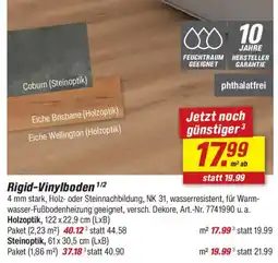 toom Baumarkt Rigid-Vinylboden Angebot