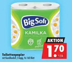 Mäc Geiz Big Soft KAMILKA Toilettenpapier Angebot