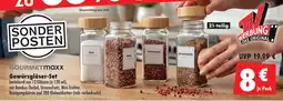 Mäc Geiz GOURMETmaxx Gewürzgläser-Set Angebot