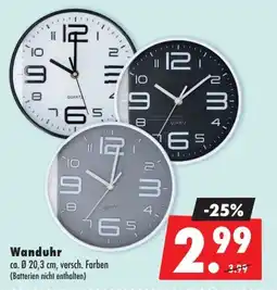 Mäc Geiz Wanduhr Angebot