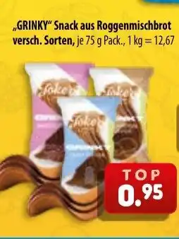 Mix Markt ,,GRINKY" Snack Angebot
