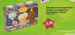 Mix Markt Eiscreme mit Vanillegeschmack Plombir" Angebot