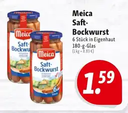 Nah & Frisch Meica Saft- Bockwurst Angebot