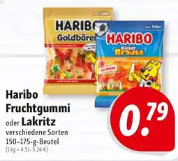 Nah & Frisch Haribo Fruchtgummi oder Lakritz Angebot