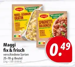 Nah & Frisch Maggi fix & frisch Angebot