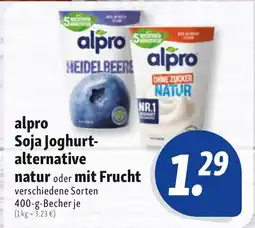 Nah & Frisch alpro Soja Joghurt- alternative Angebot