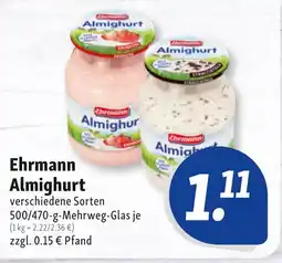 Nah & Frisch Ehrmann Almighurt Angebot