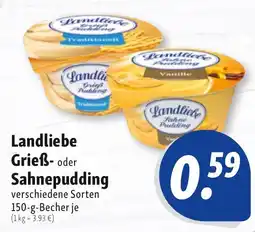 Nah & Frisch Landliebe Grieß- oder Sahnepudding Angebot