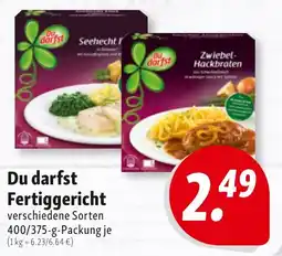 Nah & Frisch Du darfst Fertiggericht Angebot