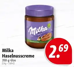 Nah & Frisch Milka Haselnusscreme Angebot