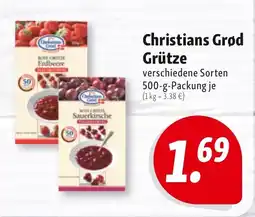 Nah & Frisch Christians Grød Grütze Angebot