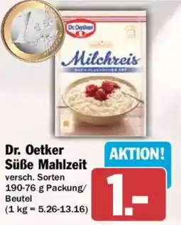 HIT Dr. Oetker Süße Mahlzeit Angebot
