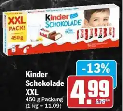 HIT Kinder schokolade xxl Angebot