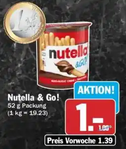 HIT Nutella & Go! Angebot