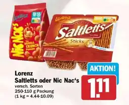 HIT Lorenz Saltletts oder Nic Nac's Angebot
