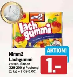 HIT Nimm2 Lachgummi Angebot